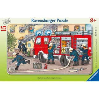 Ravensburger Mein Feuerwehrauto Rahmenpuzzle - 15 Teile