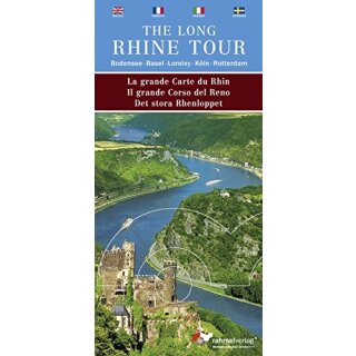 Rheinlauf von Bodensee bis Rotterdam Englisch/Französisch/Italienisch/Schwedisch, Rahmel Verlag