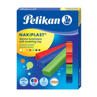Pelikan Knetmasse Nakiplast 7 Stangen 125gr