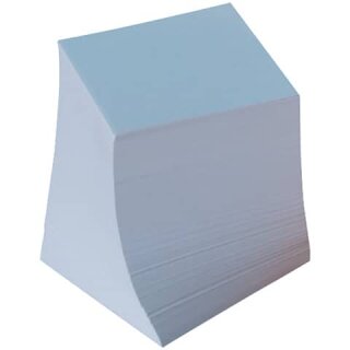 FOLIA Zettelboxnachfüllung 69040302 9 x 9 cm -  weiß