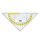 WEDO Geometriedreieck ohne Griff Geodreieck, 16cm X