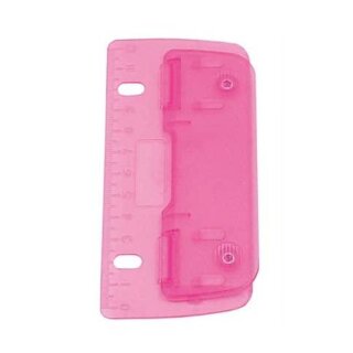 WEDO Taschenlocher pink für 3 Blatt