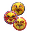 Amscan 1x Lampion Mond sortiert 42 cm einzeln verpackt -...